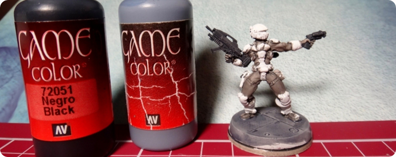 CCC Starter Set Miniaturen - Bemalschritt 2 (Waffen und Base)