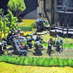 Gripping Beasts Saga Orks halten die Mühle