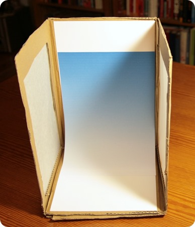 Foto Box fuer Miniaturen - Die fertige Box Foto Box fuer Miniaturen - Die fertige Box